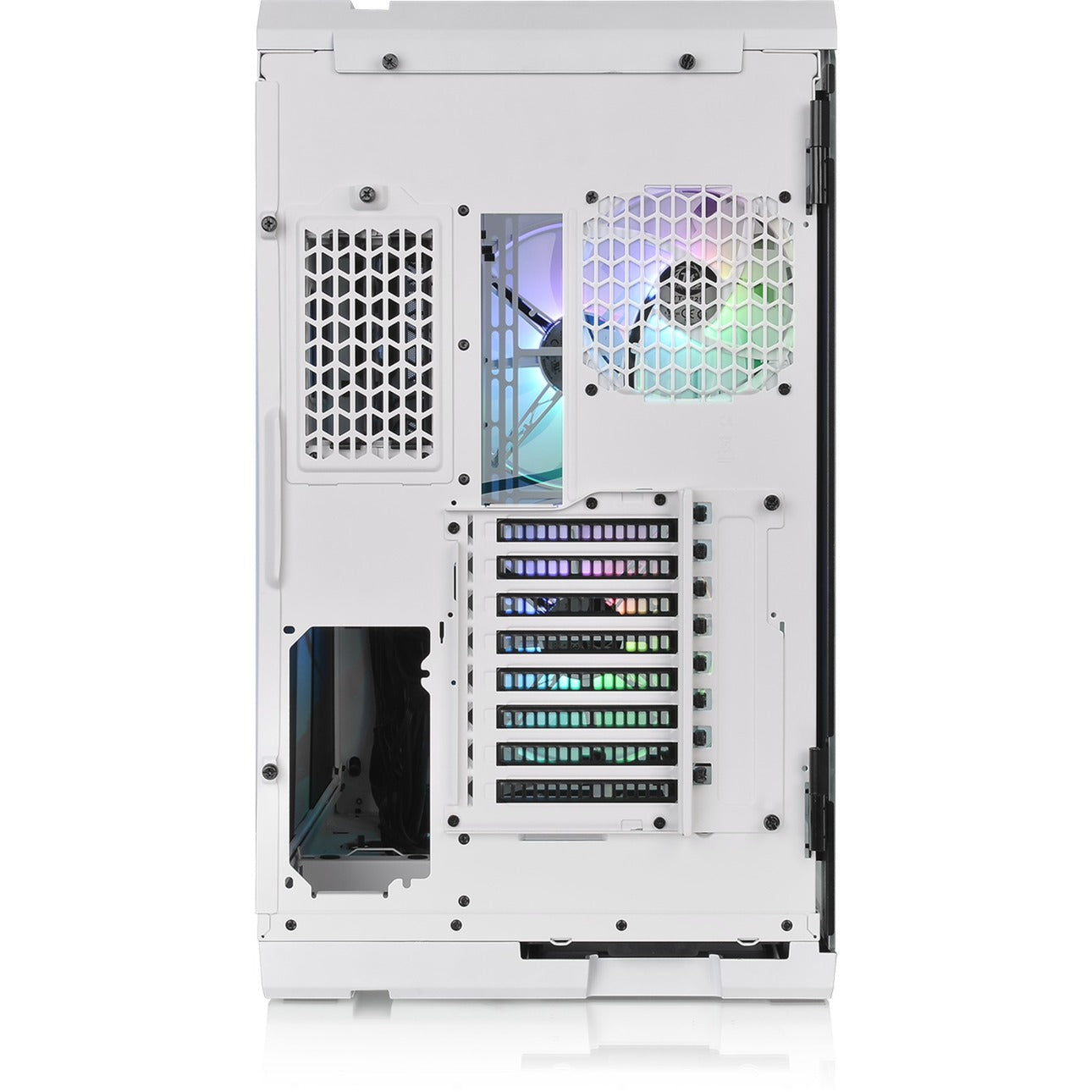 Thermaltake view 51 tg snow argb edition midi tower behuizing (wit | 4x usb-a | 1x usb-c | rgb | window)