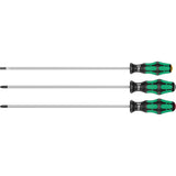 Wera 335 350 355 3 schraubendrehersatz schroevendraaier (zwart groen, 6-delig) - afbeelding 1