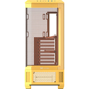 Thermaltake view 600 tg butter caramel big tower behuizing (geel | 2x usb-a | 1x usb-c | tempered glass) - afbeelding 2