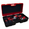 Einhell koffer e-box l70 35 - voor universele opslag - max. laadvermogen: 50 kg - zachtschuimbekleding - spatwaterdichte uitvoering - ergonomische handgreep