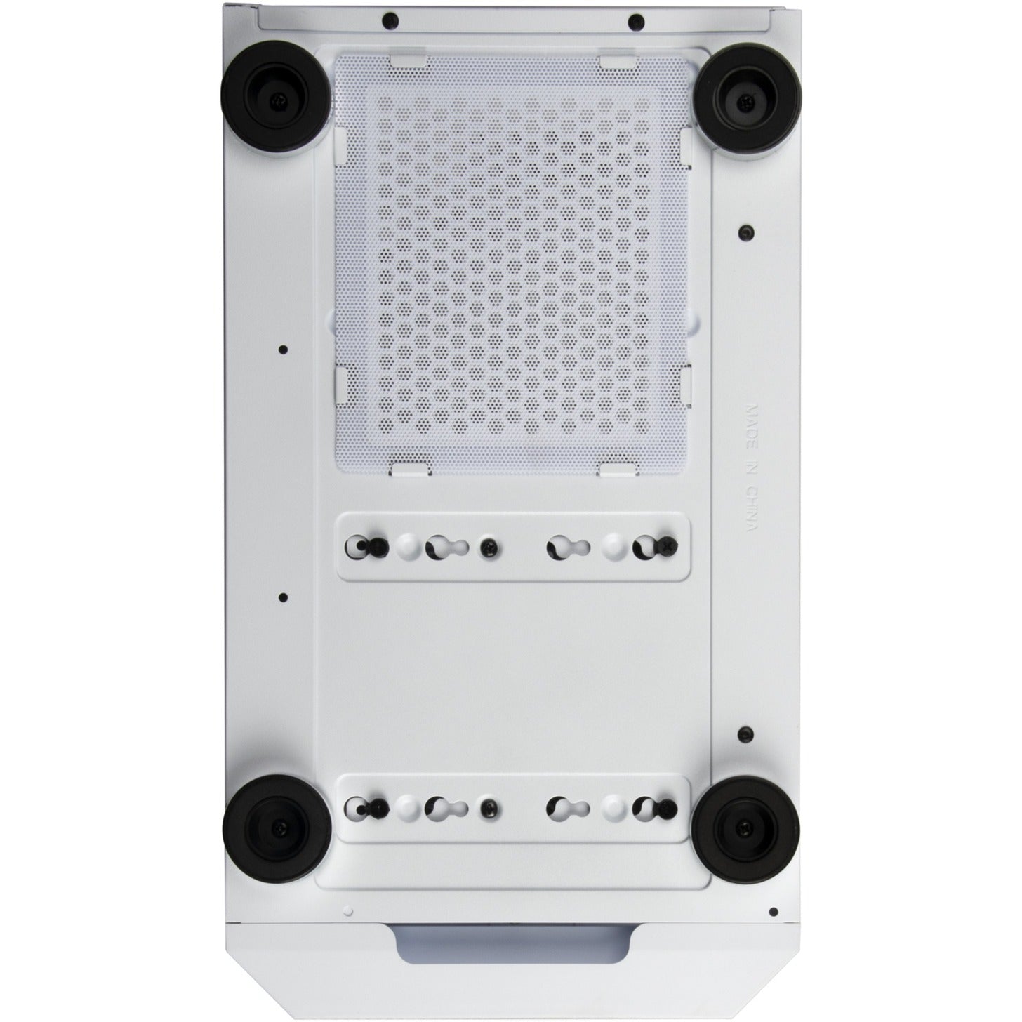 Silverstone fara h1m pro midi tower behuizing (wit | 3x usb-a | rgb | window)