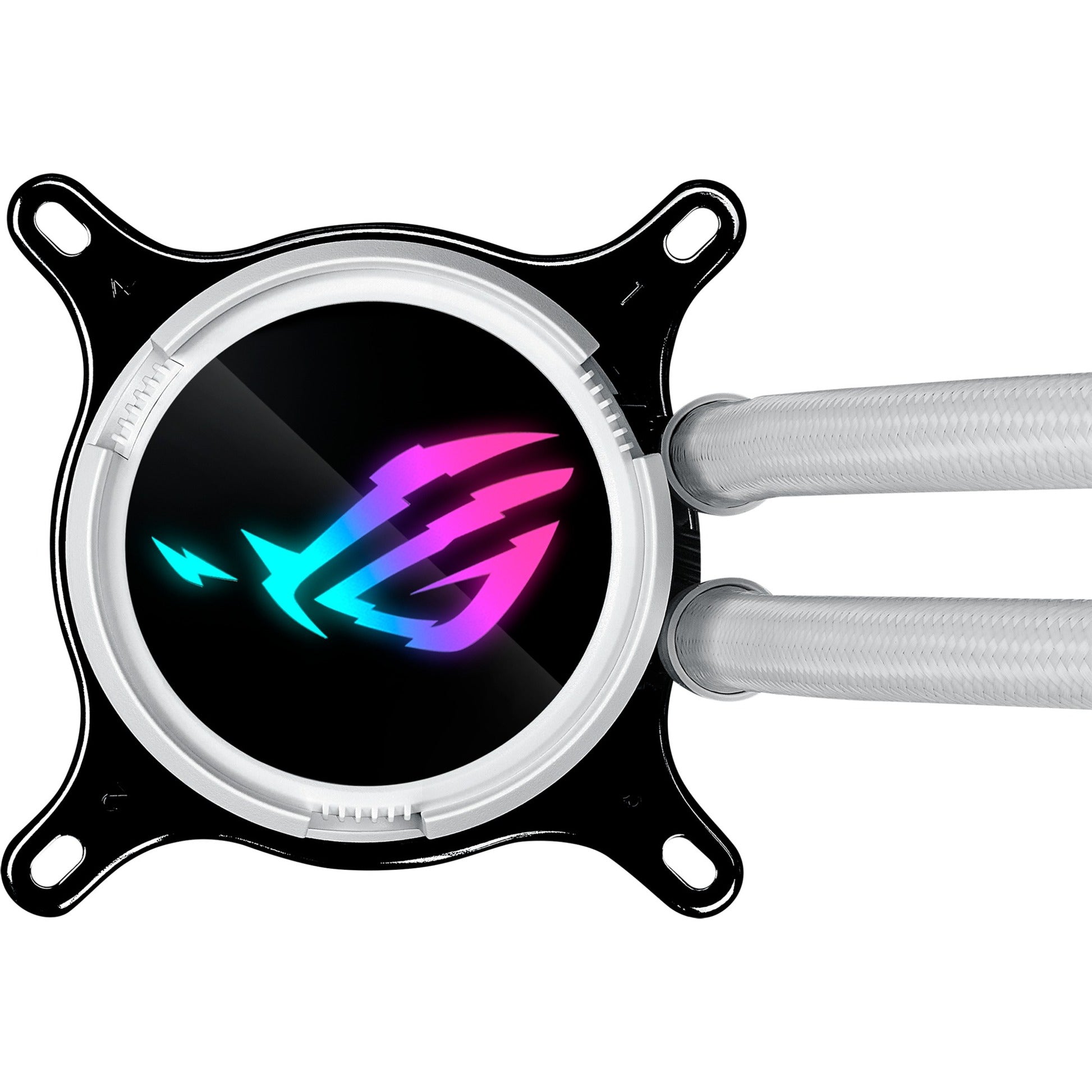 Asus rog strix lc iii 360 argb waterkoeling (wit, 4-pins pwm fan-connector)