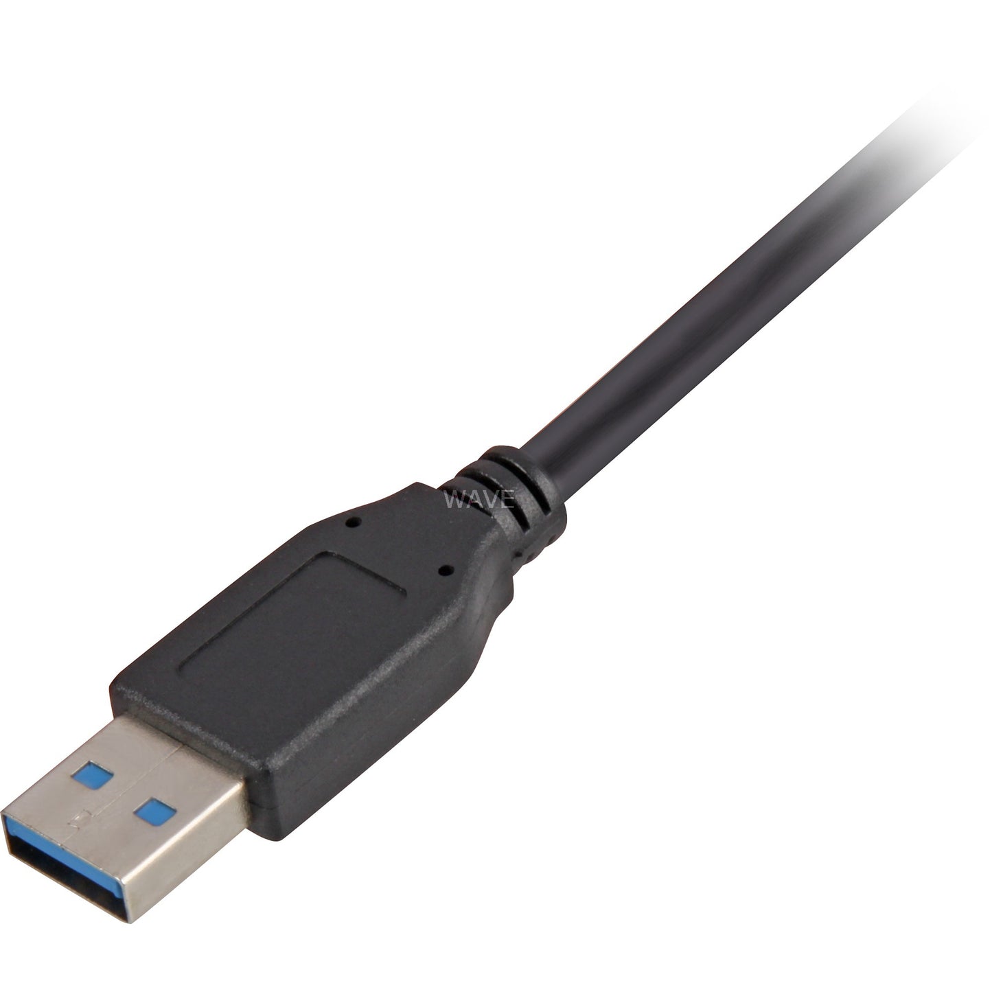 Sharkoon usb-a 3.0 > usb-b kabel (zwart, 5 meter)