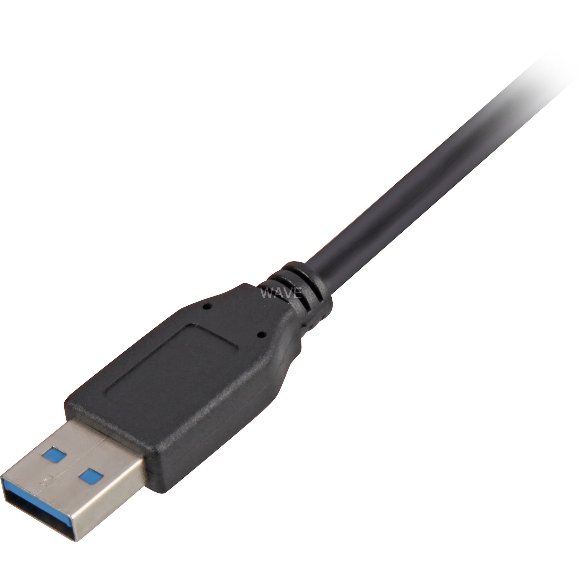 Sharkoon usb-a 3.0 > usb-b kabel (zwart, 5 meter)