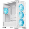 Asus tuf gaming gt302 argb midi tower behuizing (wit | 2x usb-a | 1x usb-c | rgb | tempered glass)