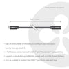 Club 3d usb-c 40 gbps verlengkabel (zwart, 1 meter, 8k 60hz, pd 240 watt)