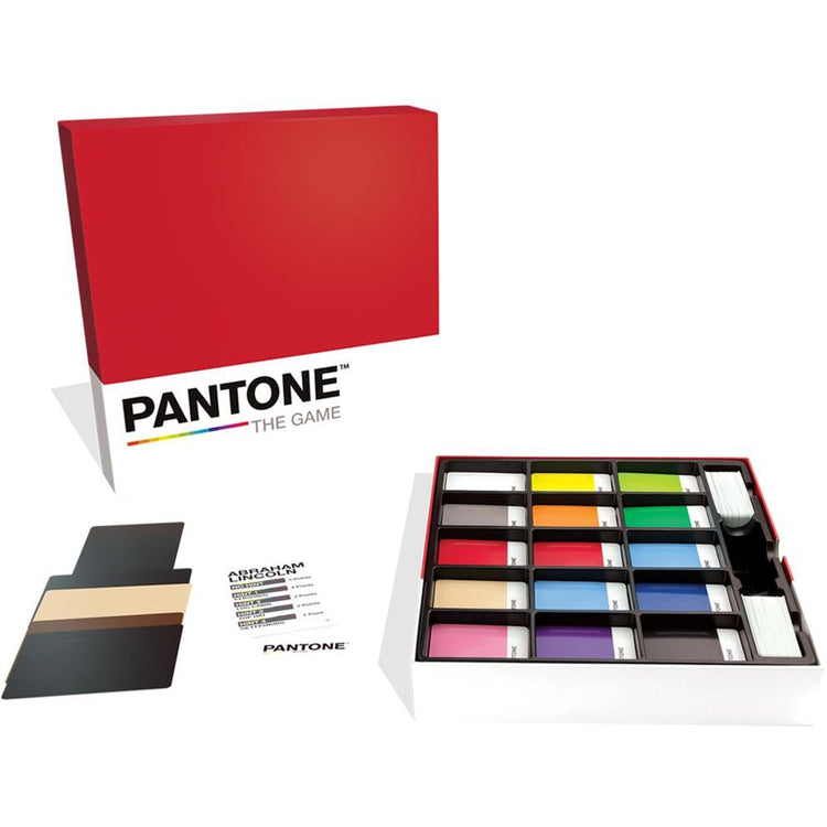 European player network pantone: the game kaartspel (engels, 2 - 20 spelers, 15 minuten, vanaf 8 jaar)