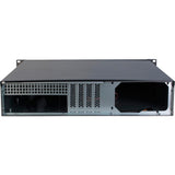 Inter-tech 2u-2098-sk rack behuizing (zwart | 2x usb-a) - afbeelding 3