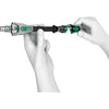 Wera 8100 sc 6 zyklop speed-ratelset, 1 2 -aandrijving gereedschapsset (zwart groen, 28-delig)