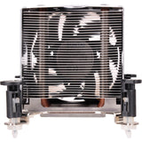 Silverstone ar10-115xp cpu-koeler (zilver zwart, argon series) - afbeelding 4
