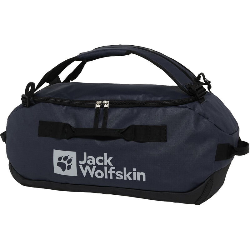 Jack wolfskin all-in duffle 35 rugzak (donkerblauw, 35 liter)