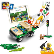 Lego city - wilde dieren reddingsmissies constructiespeelgoed (60353) - afbeelding 2