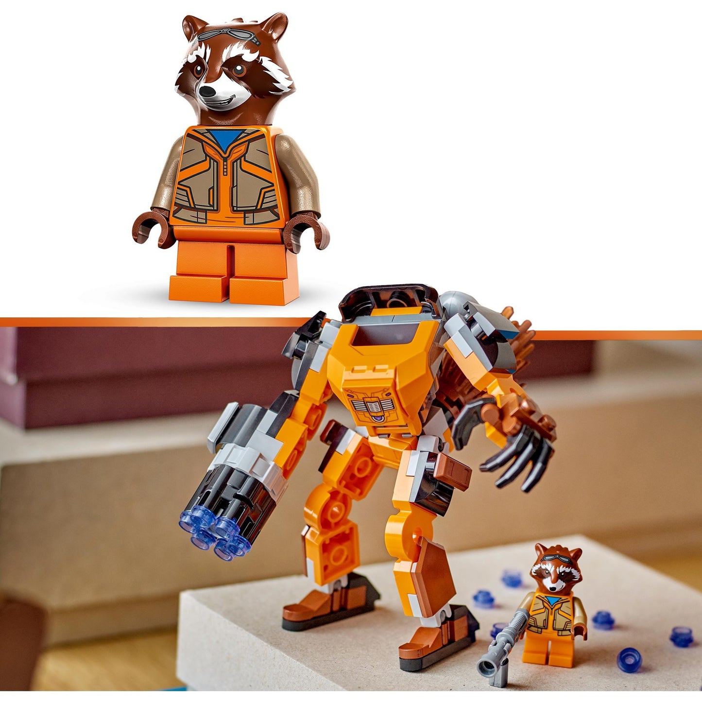 Lego marvel - rocket mechapantser constructiespeelgoed (76243)