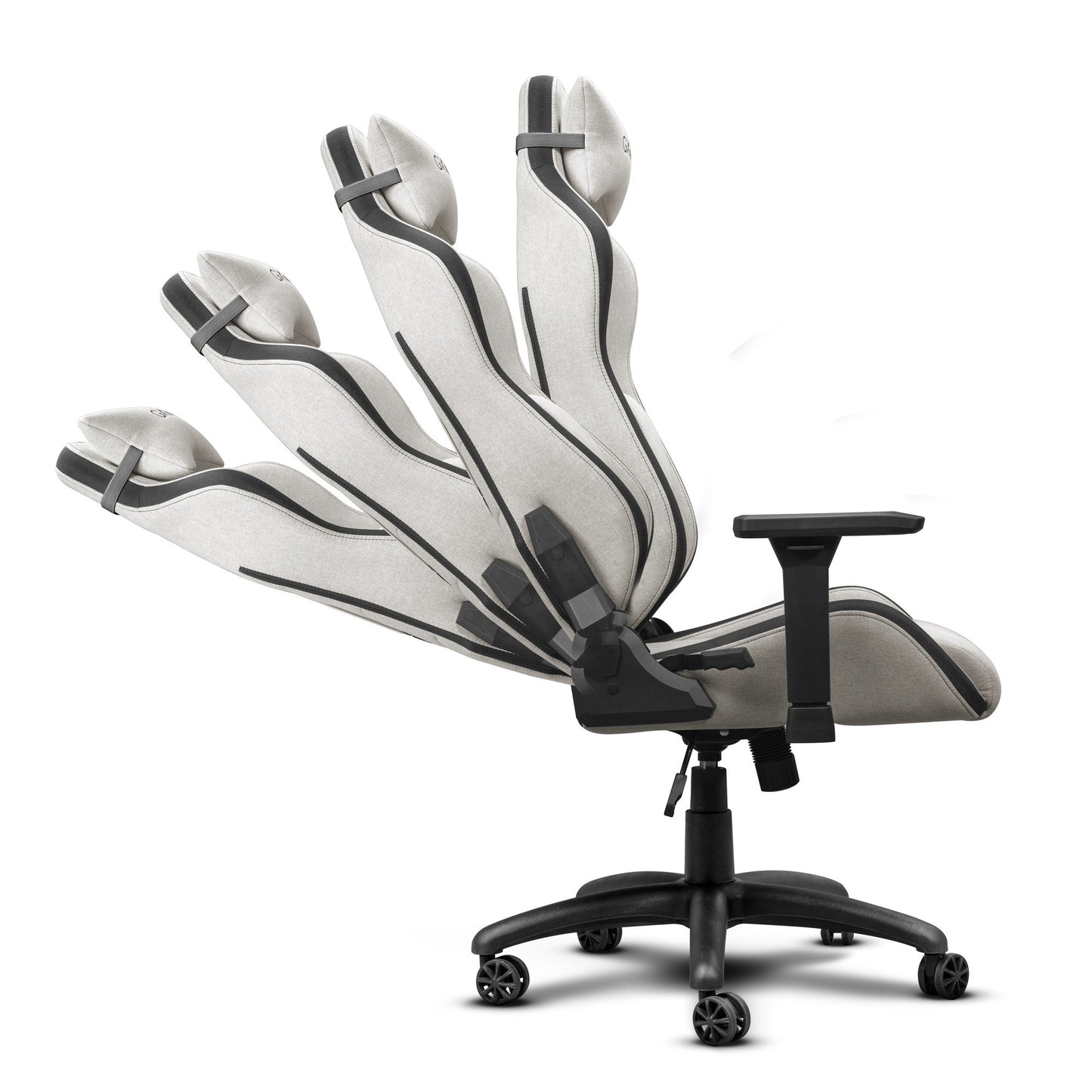 Trust gxt 723 ruya comfortabele stoffen gaming stoel