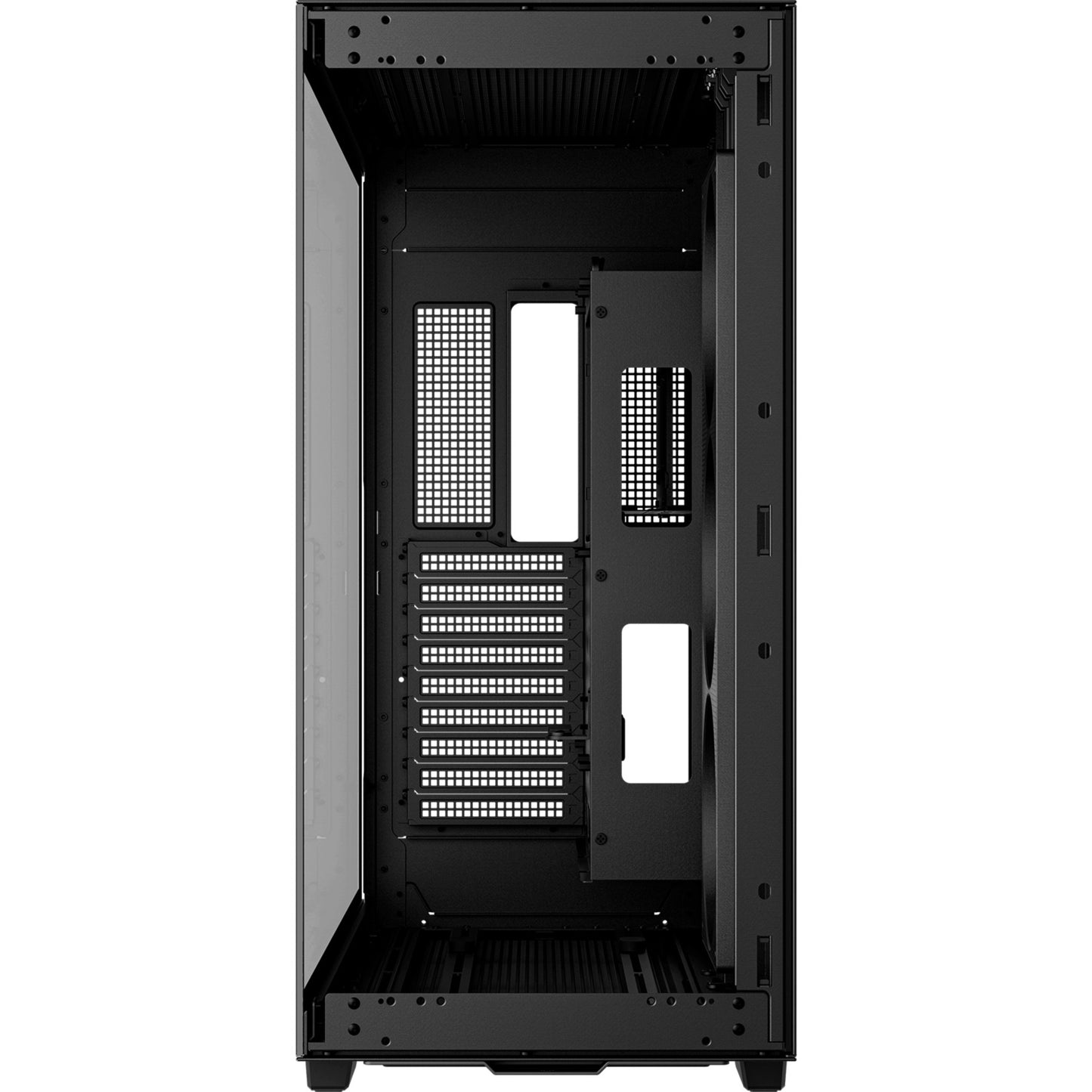Deepcool ch780 midi tower behuizing (zwart | 4x usb-a | 1x usb-c | rgb | tempered glass)