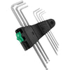 Wera inbussleutelset 950 9 hex-plus 1 (chroom, 9-delig, 1,5mm tot 10mm)