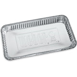 Weber lekbakjes druipschaal (zilver, 5 stuks) - afbeelding 3