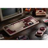 8bitdo retro mechanical keyboard fami edition (beige, us lay-out (qwerty), kailh box white, 100%, bluetooth low energy, wireless 2.4g, usb) - afbeelding 7