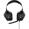 Logitech g432 7.1 surround sound wired over-ear gaming headset (zwart blauw, pc, playstation 4, playstation 5, xbox one, xbox series x|s, nintendo switch)