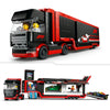Lego city f1 truck met rb20 en amr24 f1® auto's speelset - 60445