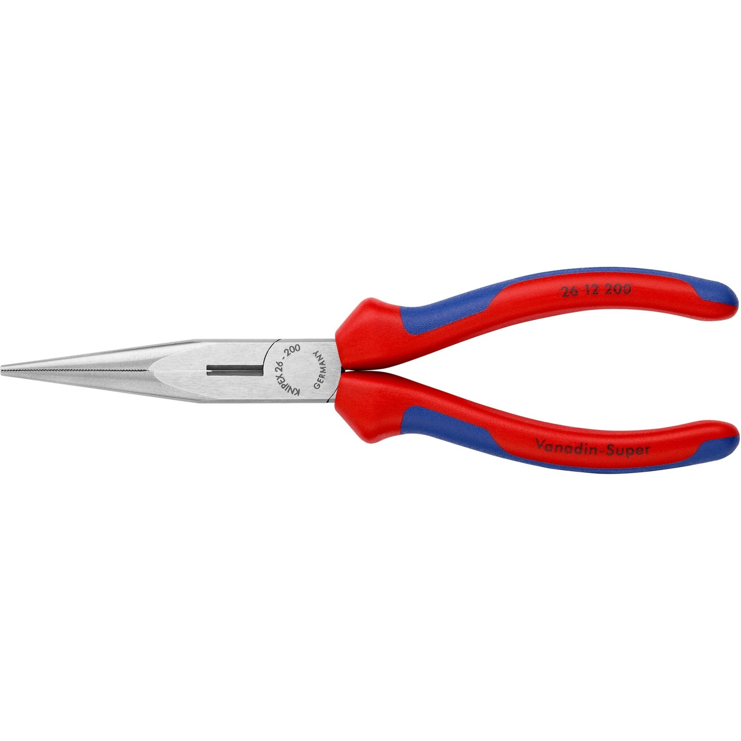 Knipex radiotang 2612200 grijptang (rood blauw)