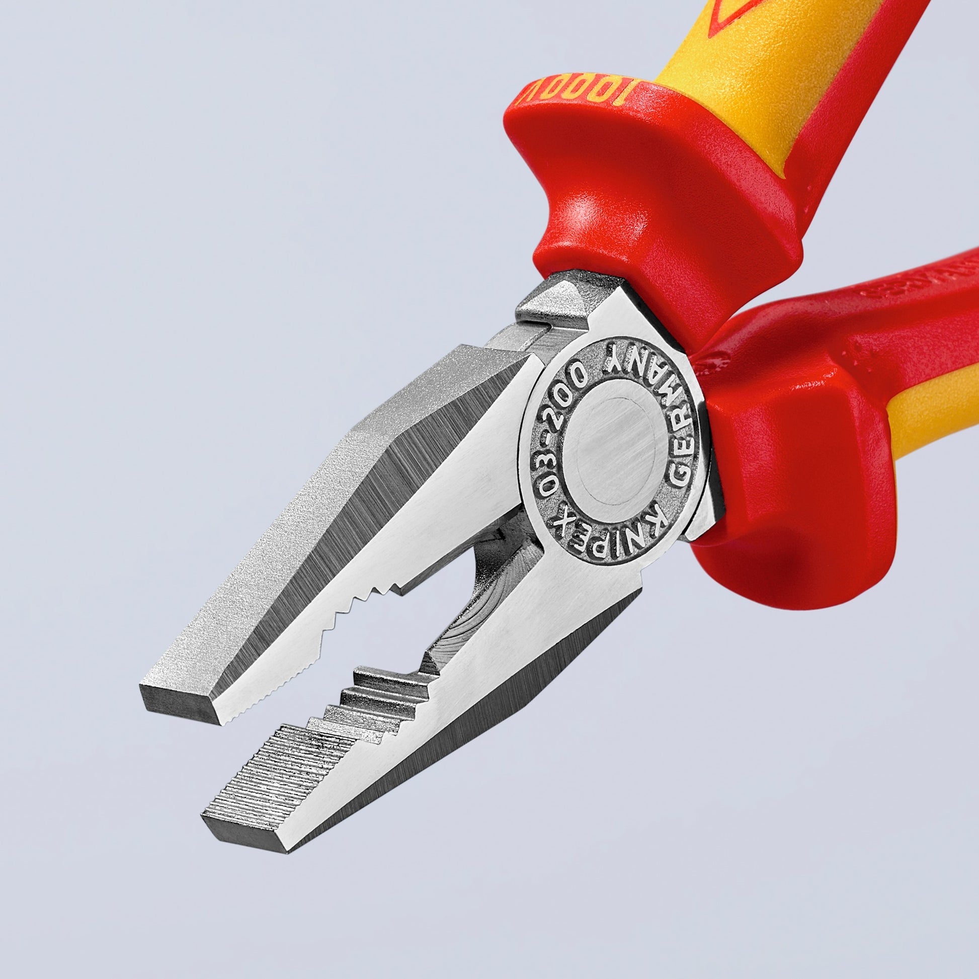 Knipex kombi-tang 03 06 200 vde combinatietang (rood geel, 200mm)