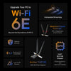 Tp-link archer txe72e axe5400 wi-fi 6e bluetooth 5.3 pcie wlan adapter