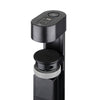 Neomounts ds22-840bl6 bureaucontactdoos met klem en usb-c en usb-a poorten - quick-charge stekkerdoos (zwart)