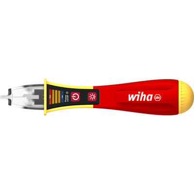 Wiha spanningszoeker volt detector, eenpolig 12 – 1.000 v ac detectieapparaten (rood geel, incl. 2x aaa batterijen)