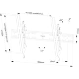 Neomounts select wl35s-850bl18 tv wandsteun bevestiging (zwart) - afbeelding 20
