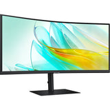 Samsung viewfinity s6 s65uc 34 curved ultrawide monitor (zwart, hdmi, displayport, 3x usb-a, usb-b, usb-c, rj-45) - afbeelding 3