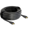 Delock high speed hdmi kabel met ethernet (zwart, 20 meter)