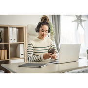 Kensington h1050 eq bluetooth on-ear headset met ruisonderdrukking van omgevingsgeluid (zwart, bluetooth 5.4) - afbeelding 12