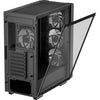 Deepcool cc560 v2 midi tower behuizing (zwart | 2x usb-a | tempered glass)