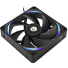 Nzxt f140x rgb case fan (zwart, 140 x 140 x 30 mm, pwm)