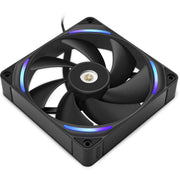 Nzxt f140x rgb case fan (zwart, 140 x 140 x 30 mm, pwm) - afbeelding 1