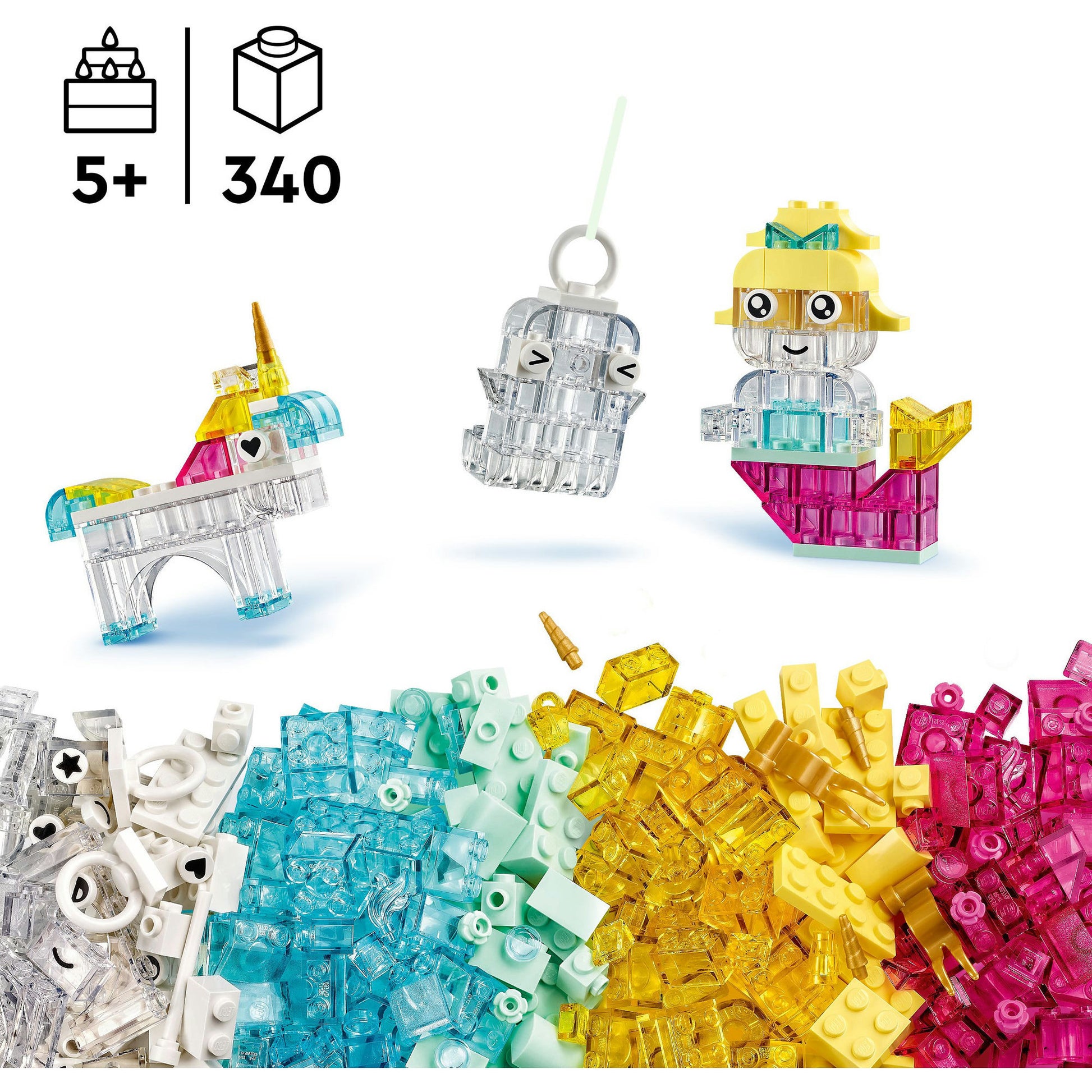 Lego classic magische transparante doos - 11040