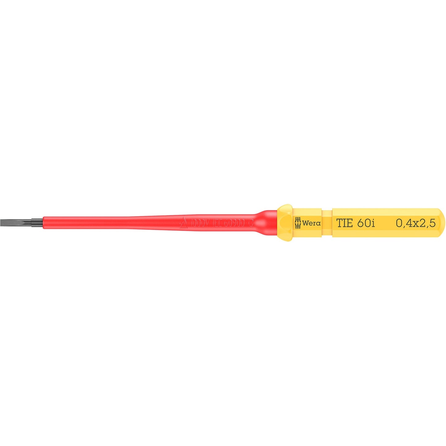Wera kraftform kompakt vde 17 ra imperial 1 schroevendraaier (rood geel, 17‑delig)