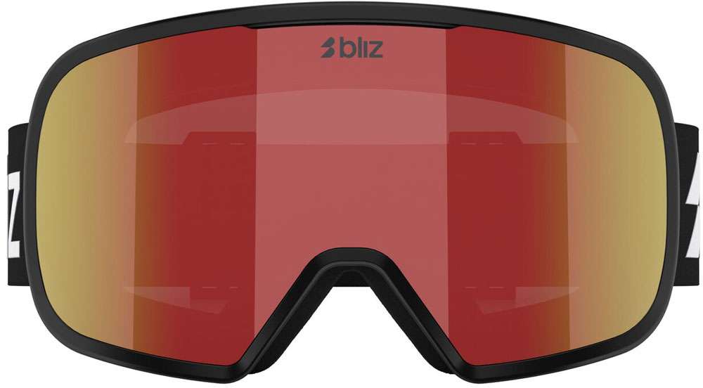 Bliz g002 brown w red multi - ski goggle