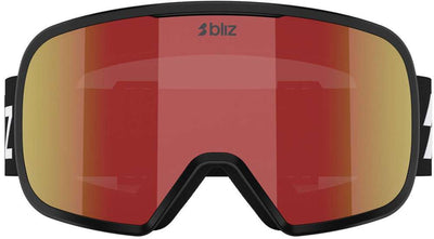 Bliz g002 brown w red multi - ski goggle