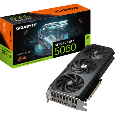Gigabyte geforce rtx 5060 gaming oc 8g grafische kaart (3x displayport, 1x hdmi, dlss 4)