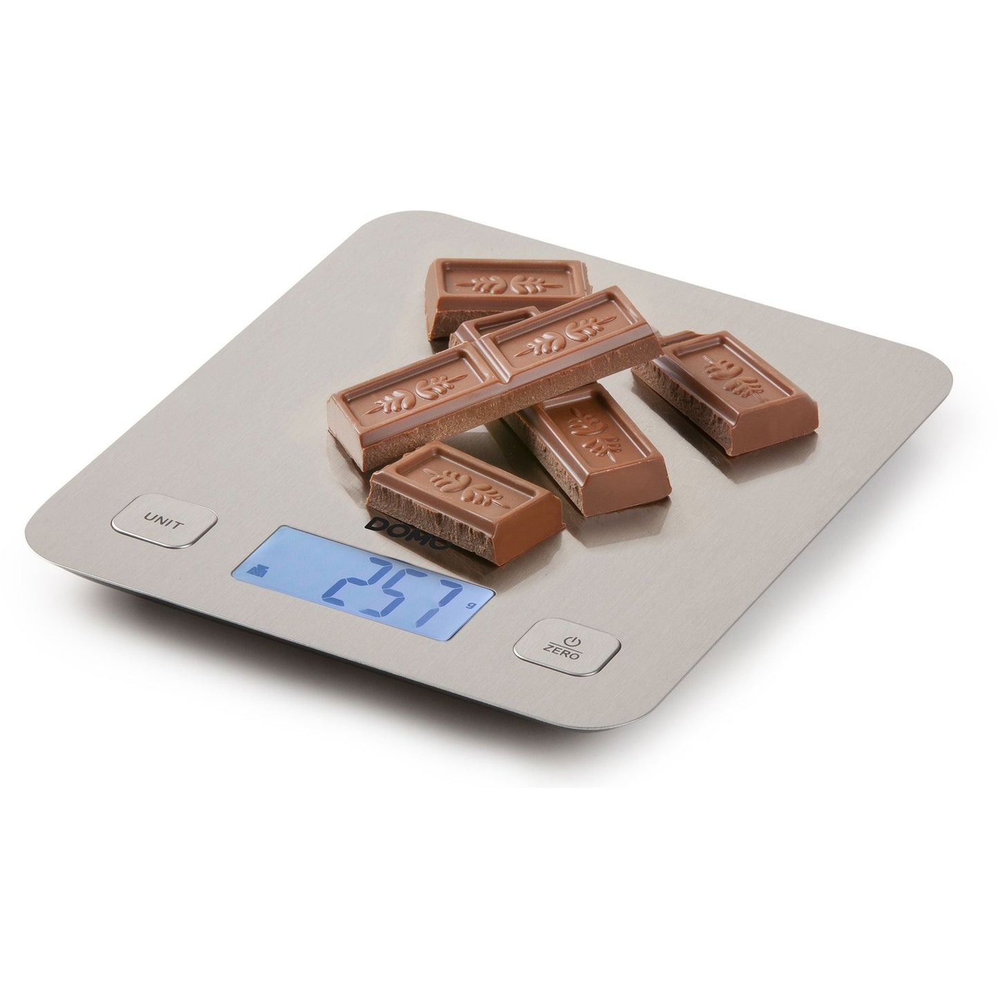 Domo do9239w keukenweegschaal prestige xl (roestvrij staal)