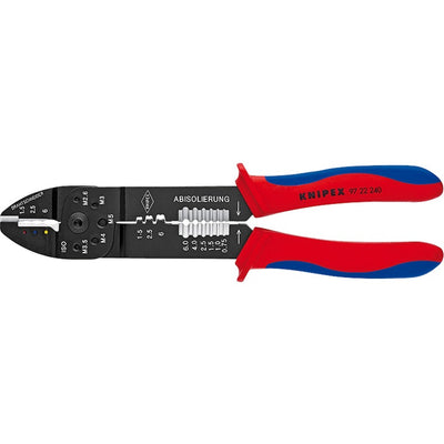 Knipex - serie 97 - krimptang - ergonomische handgrepen - zwart gelakt