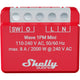 Shelly qubino wave 1pm mini relais (rood wit, 1-kanaals, z-wave)