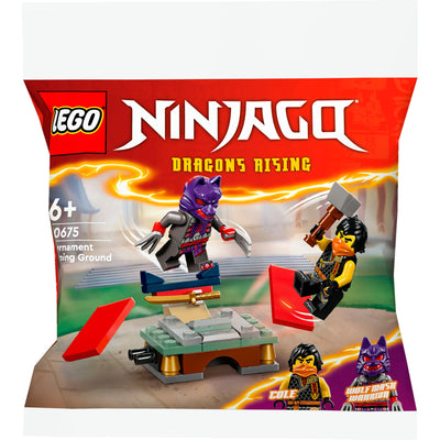 Lego ninjago - toernooi trainingsveld constructiespeelgoed (30675)