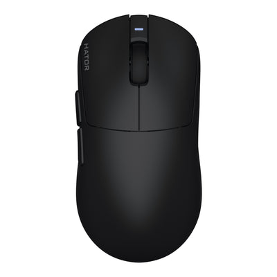 Hator quasar 3s ultima 8k wireless gaming muis (zwart, 30 000 dpi, 2.4 ghz bluetooth usb)