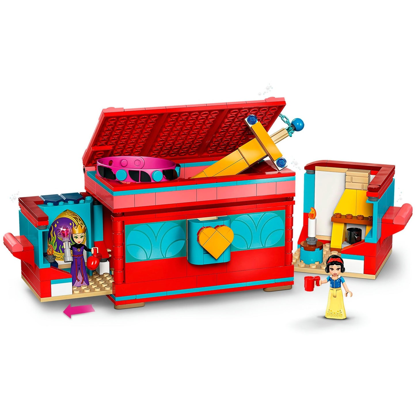 Lego 43276 disney princess snow white jewelry box