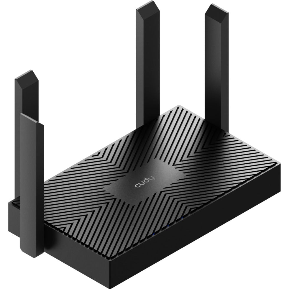 Cudy ax1500 gigabit wi-fi 6 router (zwart, app)