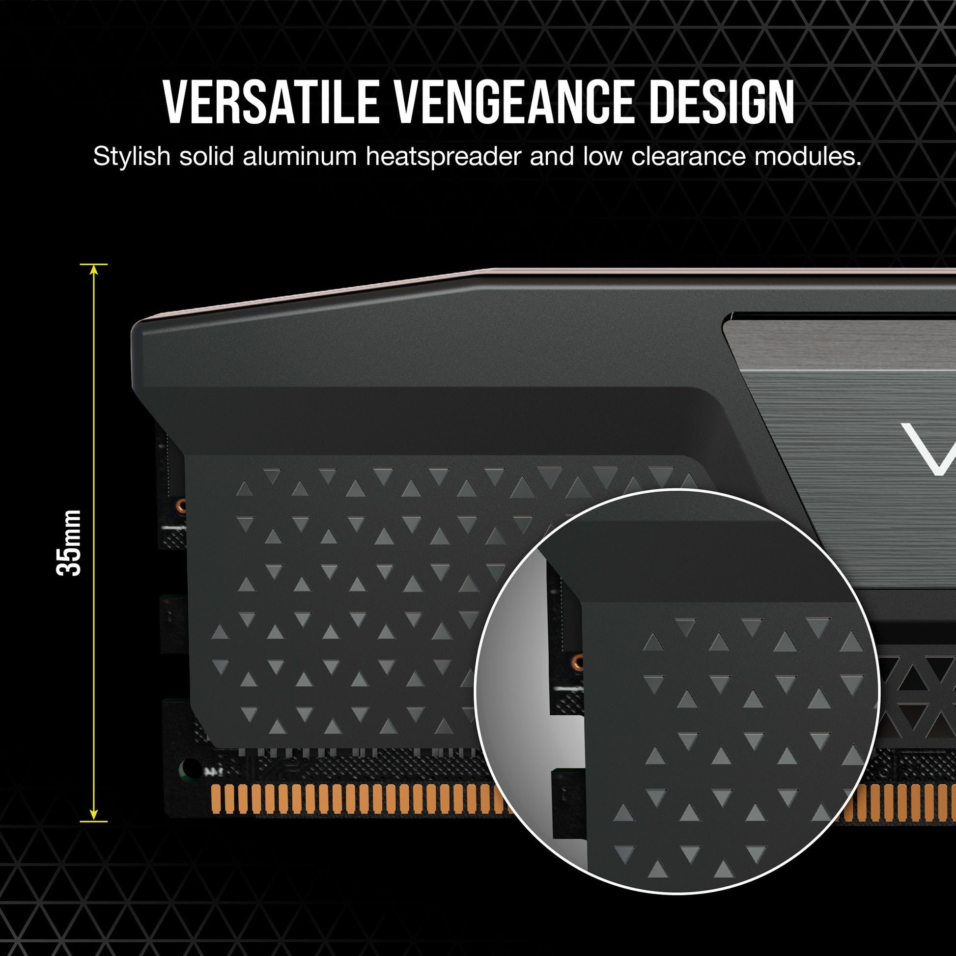 Corsair vengeance 32 gb ddr5-6000 (2x 16 gb) werkgeheugen (zwart, cmk32gx5m2e6000c36, xmp 3.0)