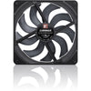 Noctua nf-a14x25 g2 pwm chromax.black case fan (zwart, 140 x 140 x 25 mm)